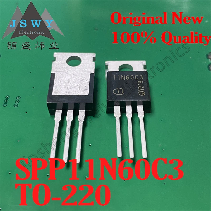 (10-50 pieces) SPP11N60C3 11N60C3 TO-220/650V 11A/Brand new original stock/Fast delivery
(10-50 pieces) SPP11N60C3 11N60C3 TO-220/650V 11A/Brand new original stock/Fast delivery