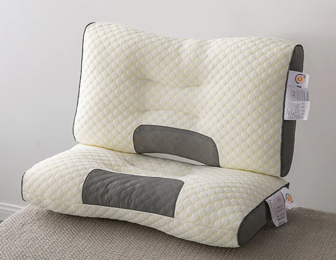 New Soybean Fiber Cervical Orthopedic Neck Pillow - Massage SPA Pillow for Household Sleep & Neck Protection
New Soybean Fiber Cervical Orthopedic Neck Pillow - Massage SPA Pillow for Household Sleep & Neck Protection