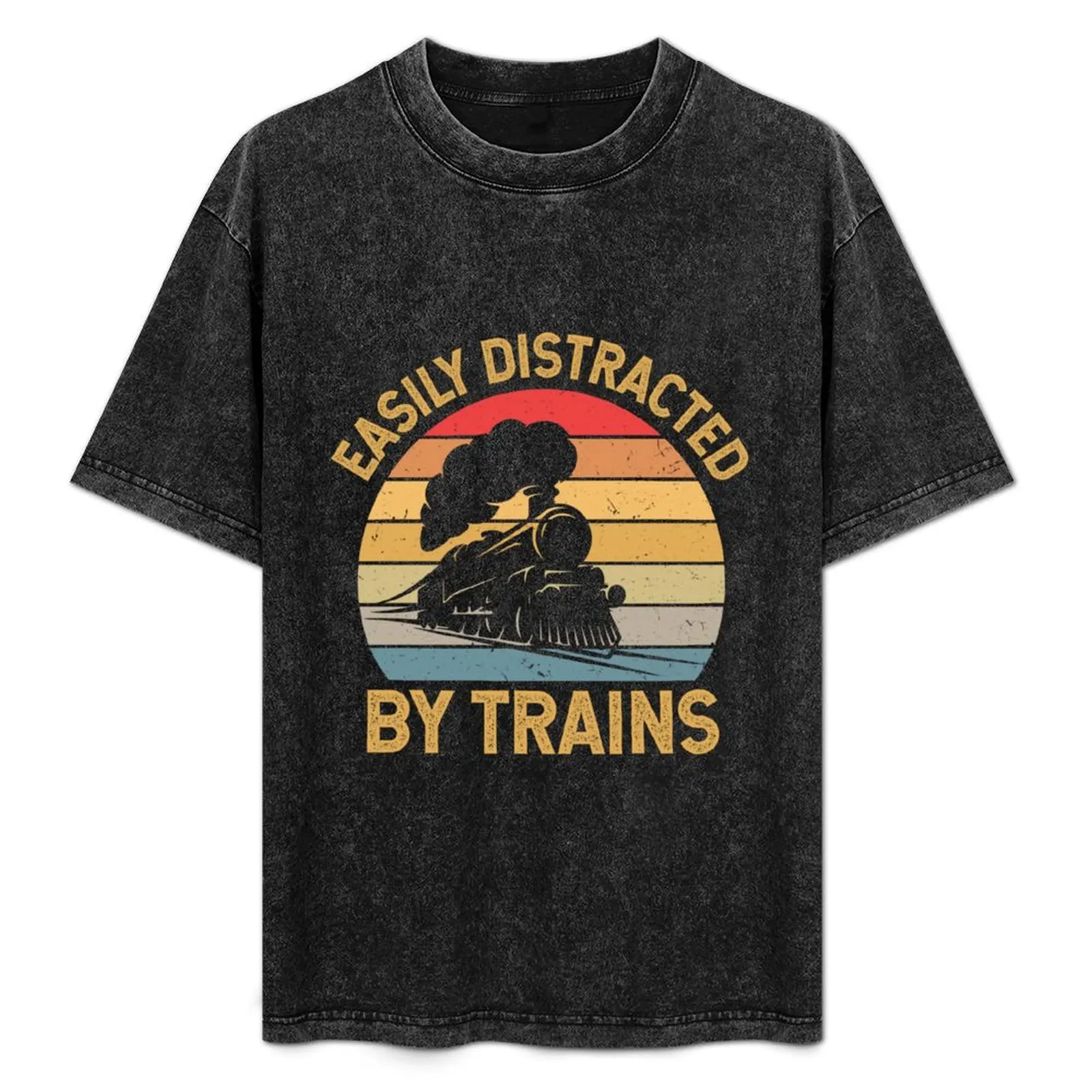 Easily Distracted by Trains T-Shirt Plus Size Gym Sports T-Shirt
Easily Distracted by Trains T-Shirt Plus Size Gym Sports T-Shirt