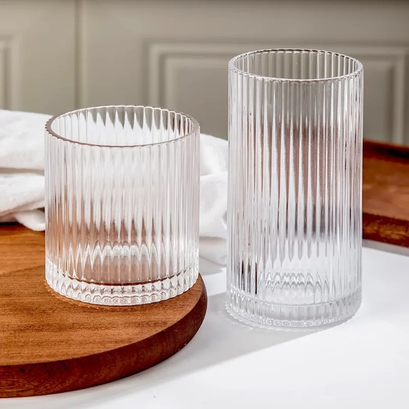 Ribbed Drinking Glasses 8pcs, 12oz and 10oz Glassware, Tumbler Glasses Cup Set for Wedding, Party, Christmas Gift, Clear
Ribbed Drinking Glasses 8pcs, 12oz and 10oz Glassware, Tumbler Glasses Cup Set for Wedding, Party, Christmas Gift, Clear