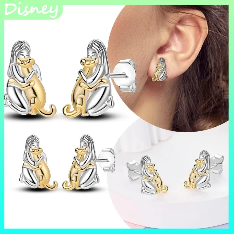 Оригинальные золотые серьги в форме собаки из стерлингового серебра 925 пробы 925 пробы, роскошные детские украшения • подарок на день рождения для друзей 
Оригинальные золотые серьги в форме собаки из стерлингового серебра 925 пробы 925 пробы, роскошные детские украшения • подарок на день рождения для друзей