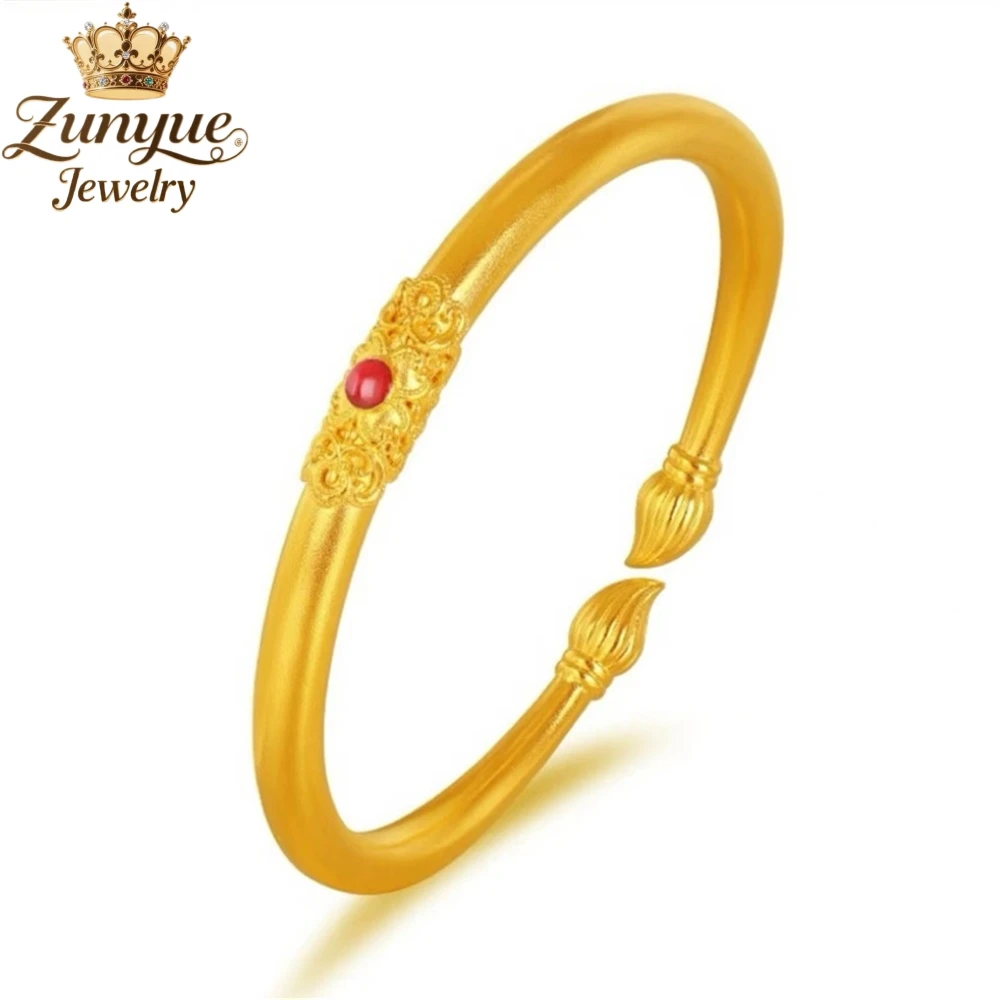 Sand Gold Ruyi Peace Bracelet Fashion Jewelry Luxury Quality Jewelry Exquisite Handicraft Popular Elegant High - End Charms Gift 
Sand Gold Ruyi Peace Bracelet Fashion Jewelry Luxury Quality Jewelry Exquisite Handicraft Popular Elegant High - End Charms Gift
