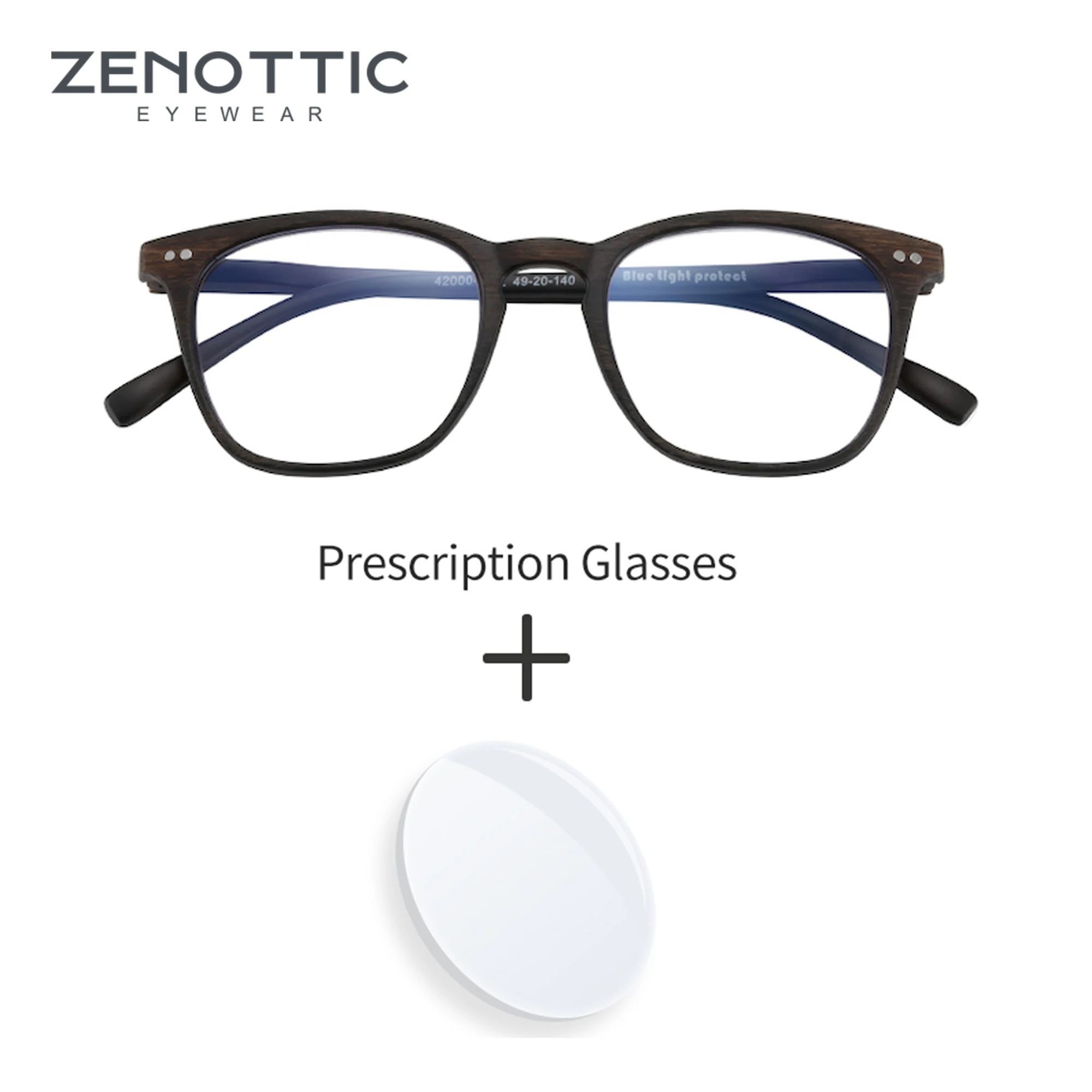 ZENOTTIC Trendy Prescription Eyeglass Unisex Design Progressive Optical Eyewear Anti-Blue Light/Photochromic Glass For Men Women
ZENOTTIC Trendy Prescription Eyeglass Unisex Design Progressive Optical Eyewear Anti-Blue Light/Photochromic Glass For Men Women
