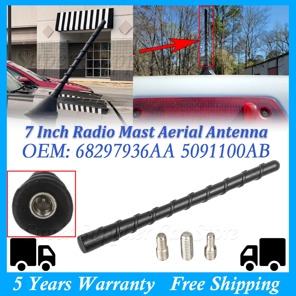 Автомобильная съемная антенная мачта для Jeep Grand Cherokee Renegade Compass Fiat 500 FM AM 2011-2022 68297936AA 5091100AB
Автомобильная съемная антенная мачта для Jeep Grand Cherokee Renegade Compass Fiat 500 FM AM 2011-2022 68297936AA 5091100AB