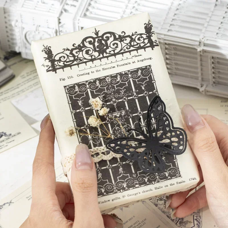 30Pieces Material paper Book European Chronicle Supplies Classical Writing Pads Decorative Handbooks Scrapbook 173*100MM
30Pieces Material paper Book European Chronicle Supplies Classical Writing Pads Decorative Handbooks Scrapbook 173*100MM