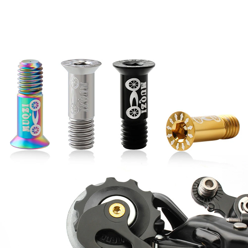 Folding Bike Rear Derailleur Pulley Wheel Screws Titanium-Alloy Pulley Guide Wheel Fixed Bolts Transmission Tension Wheel Screws
Folding Bike Rear Derailleur Pulley Wheel Screws Titanium-Alloy Pulley Guide Wheel Fixed Bolts Transmission Tension Wheel Screws