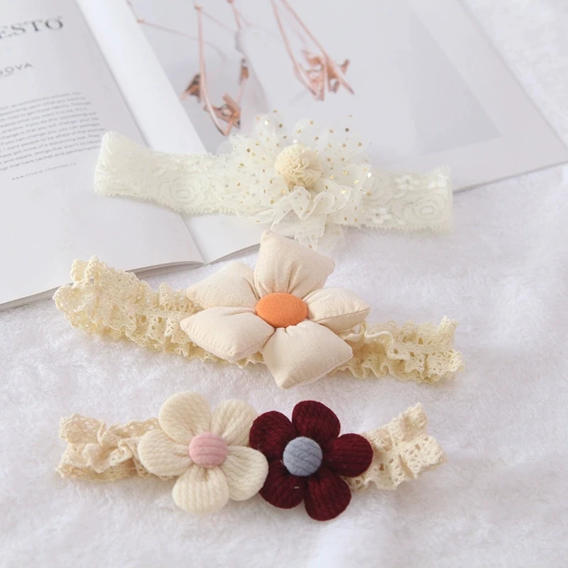3Pcs/Set Chiffon Flower Baby Headband Set Newborn Photoprop Headwear Baby Girls Hair Accessories Children Hair Flower Turban
3Pcs/Set Chiffon Flower Baby Headband Set Newborn Photoprop Headwear Baby Girls Hair Accessories Children Hair Flower Turban