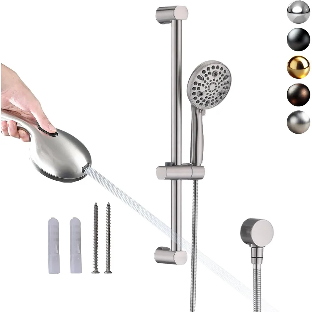 Handheld Shower Head with Handheld Showers Wand withs Hose - Upgrade Your Bathroom with Premium, Shower Faucets
Handheld Shower Head with Handheld Showers Wand withs Hose - Upgrade Your Bathroom with Premium, Shower Faucets