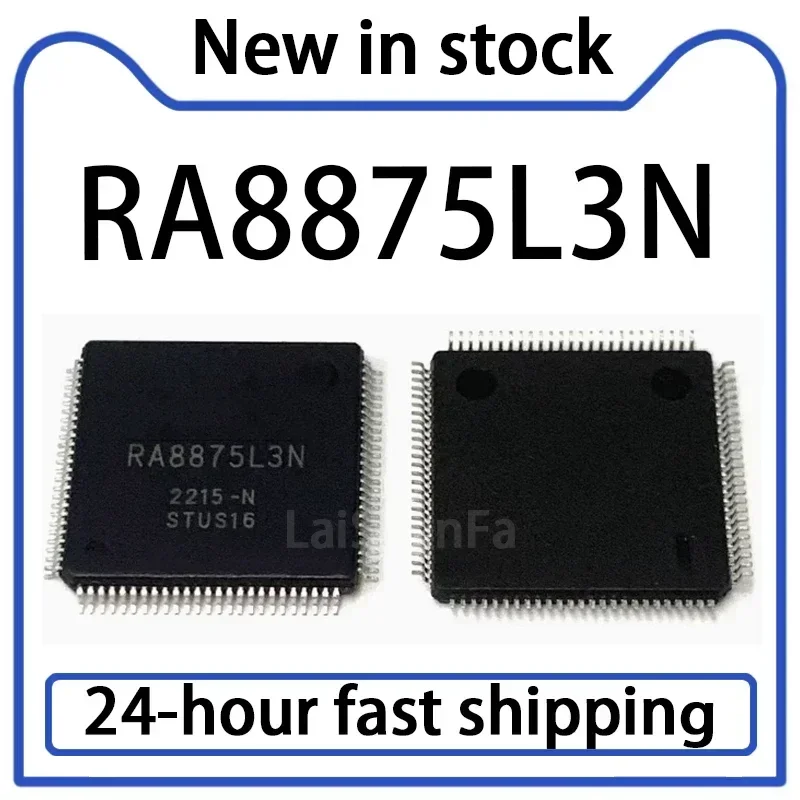 1PCS RA8875L3N RA8875L3 Package LQFP-100 TFT-LCD Controller IC in Stock
1PCS RA8875L3N RA8875L3 Package LQFP-100 TFT-LCD Controller IC in Stock