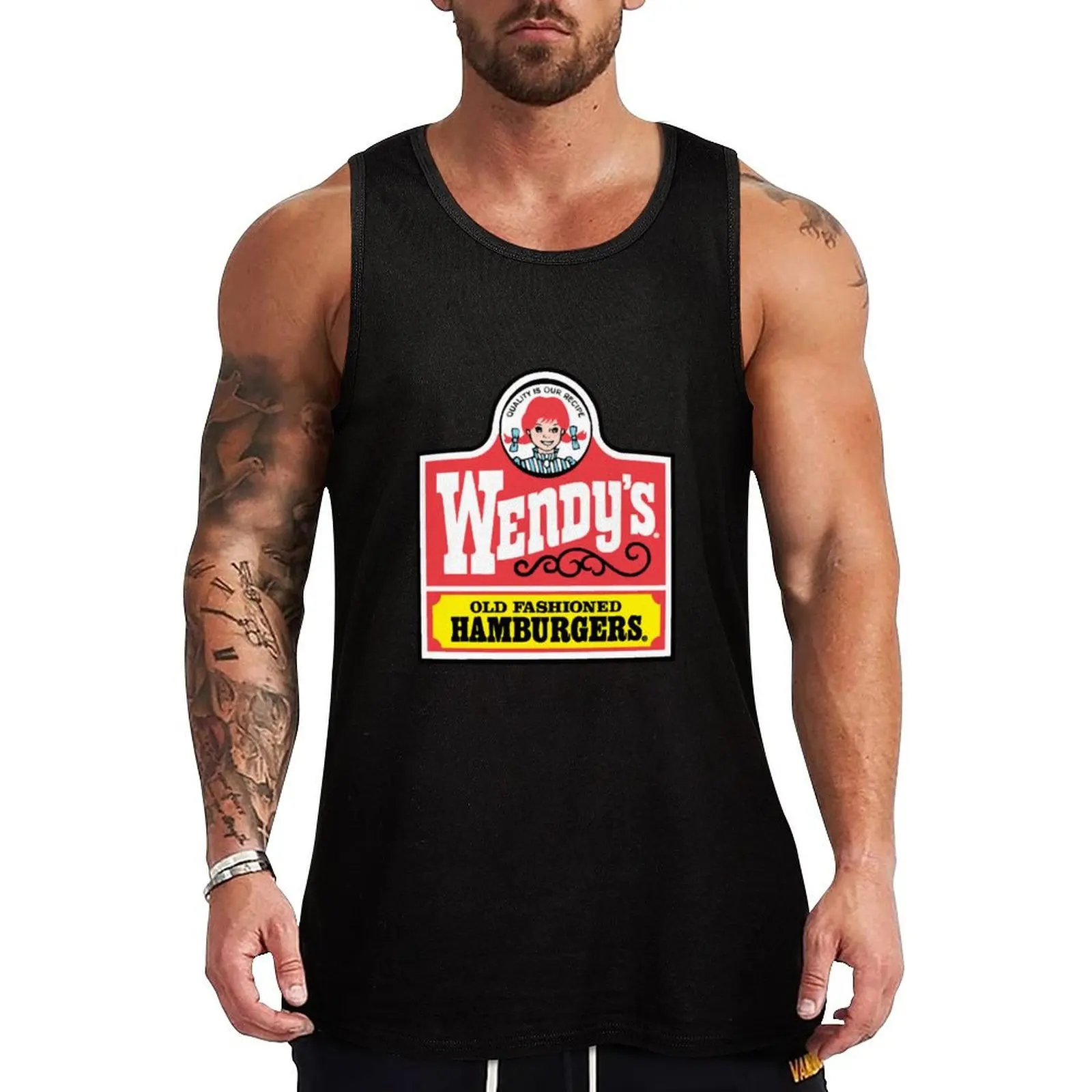 Wendy's retro old Fashioned Hamburgers Tank Top Simple Tank Top Soft Breathable Daily Undershirt
Wendy's retro old Fashioned Hamburgers Tank Top Simple Tank Top Soft Breathable Daily Undershirt