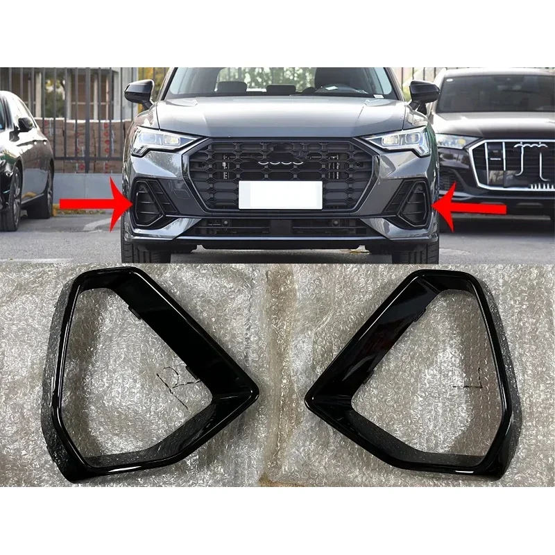 Car Black or Silver Front Bumper Fog Light Cover Lower Grille Decorative Frame For Audi Q3 Sportback 2020 2021 2022 2023
Car Black or Silver Front Bumper Fog Light Cover Lower Grille Decorative Frame For Audi Q3 Sportback 2020 2021 2022 2023