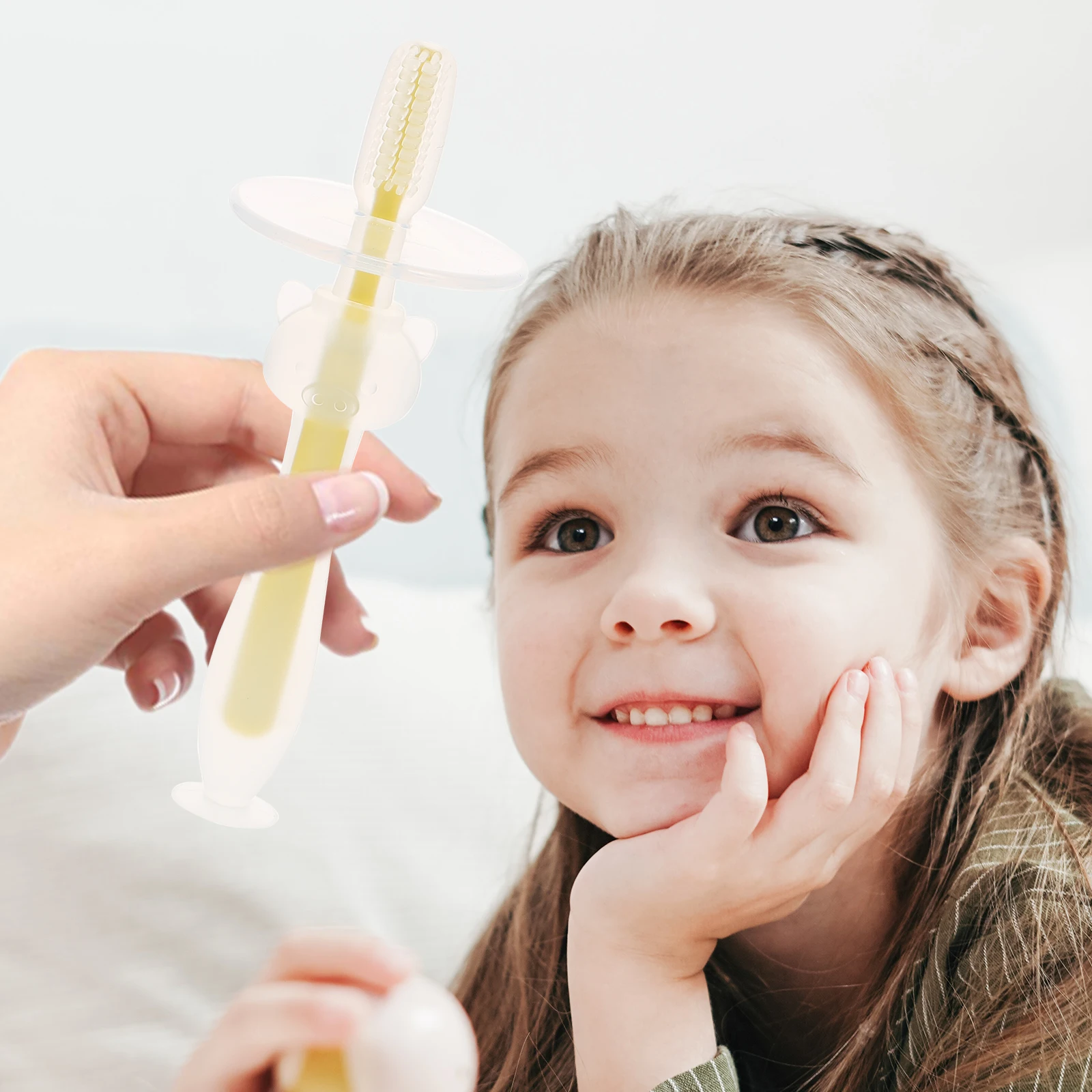 4pcs Baby Silicone Infant Infant Toothbrush 6 To 12 Months Teeth Cleaning Suction Base 12MonthsUp
4pcs Baby Silicone Infant Infant Toothbrush 6 To 12 Months Teeth Cleaning Suction Base 12MonthsUp