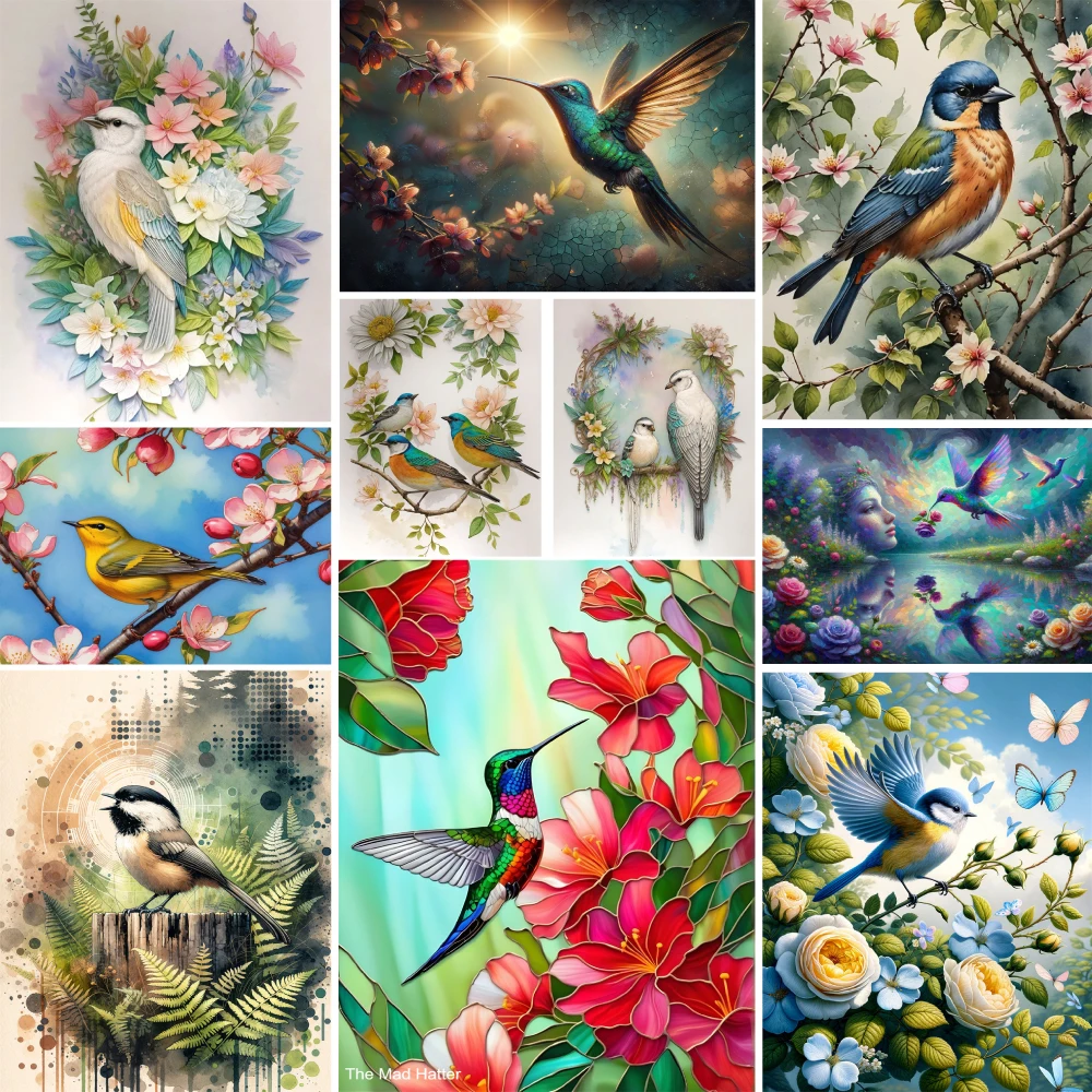 Bird Hummingbird Pre-Printed 11CT Cross Stitch Kit Embroidery DMC Threads Painting Handmade Sewing Craft Wholesale Sales Mulina
Bird Hummingbird Pre-Printed 11CT Cross Stitch Kit Embroidery DMC Threads Painting Handmade Sewing Craft Wholesale Sales Mulina
