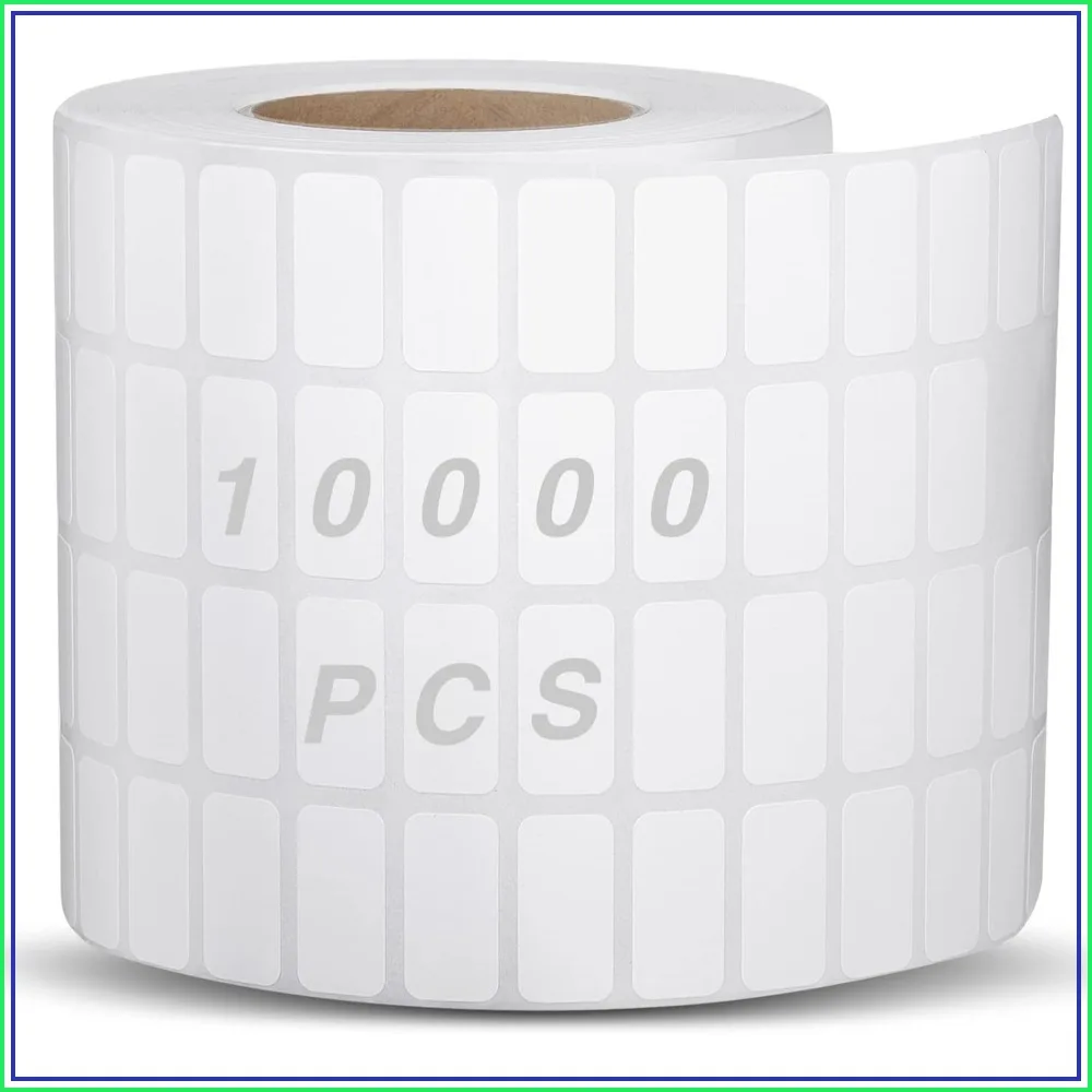 10000 Pcs Diamond Painting Storage Containers Labels White Stickers Small Blank Name Number Tags Self Adhesive Rectangle Writable for Office Home DIY
10000 Pcs Diamond Painting Storage Containers Labels White Stickers Small Blank Name Number Tags Self Adhesive Rectangle Writable for Office Home DIY