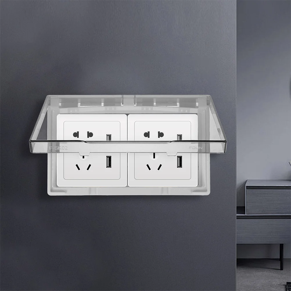 2 шт. ультратонких водонепроницаемых накладок на розетки, простая установка с помощью клея, защита от грязи, устойчивость к деформации, длительный срок службы
2 шт. ультратонких водонепроницаемых накладок на розетки, простая установка с помощью клея, защита от грязи, устойчивость к деформации, длительный срок службы