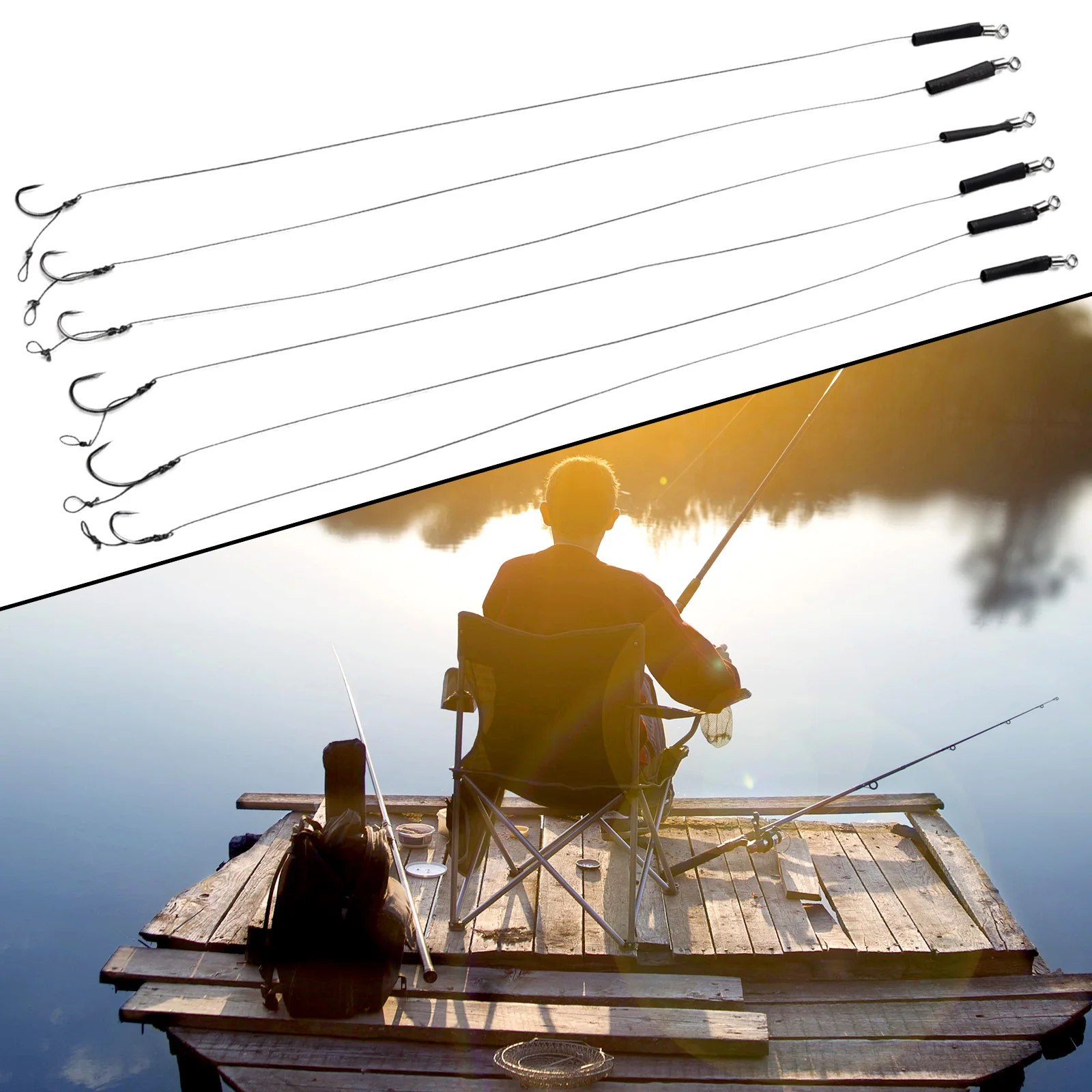 Practical Hair Rigs Hook Curved/Straight Hooks 12lb 2 Type Of Hook Barbel Fishing Carbon Steel Carp Course Fishing
Practical Hair Rigs Hook Curved/Straight Hooks 12lb 2 Type Of Hook Barbel Fishing Carbon Steel Carp Course Fishing