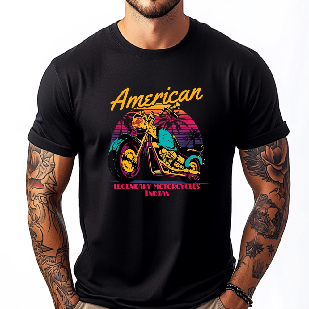 American Legendary Motorcycles Indian Plain Shirt Clothes Halloween Luxury Designer Streetwear Punk Style
American Legendary Motorcycles Indian Plain Shirt Clothes Halloween Luxury Designer Streetwear Punk Style