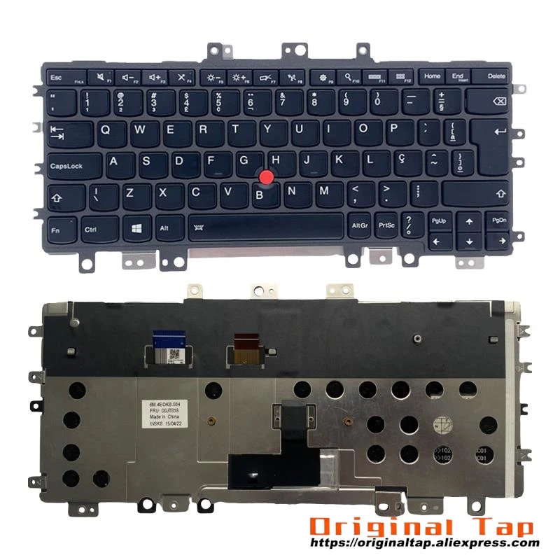 Клавиатура BR с бразильской подсветкой для Lenovo Thinkpad Helix 20CG 20CH 00UR004 00UR042 00JT628 00JT588
Клавиатура BR с бразильской подсветкой для Lenovo Thinkpad Helix 20CG 20CH 00UR004 00UR042 00JT628 00JT588