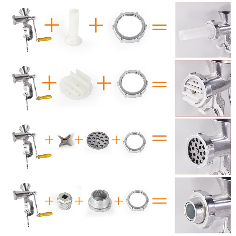 Manual Meat Chopper Meat Grinder Making Gadgets Mincer Pasta Sausage Noodle Manual Meat Mincer Food Processor Accessoeries
Manual Meat Chopper Meat Grinder Making Gadgets Mincer Pasta Sausage Noodle Manual Meat Mincer Food Processor Accessoeries