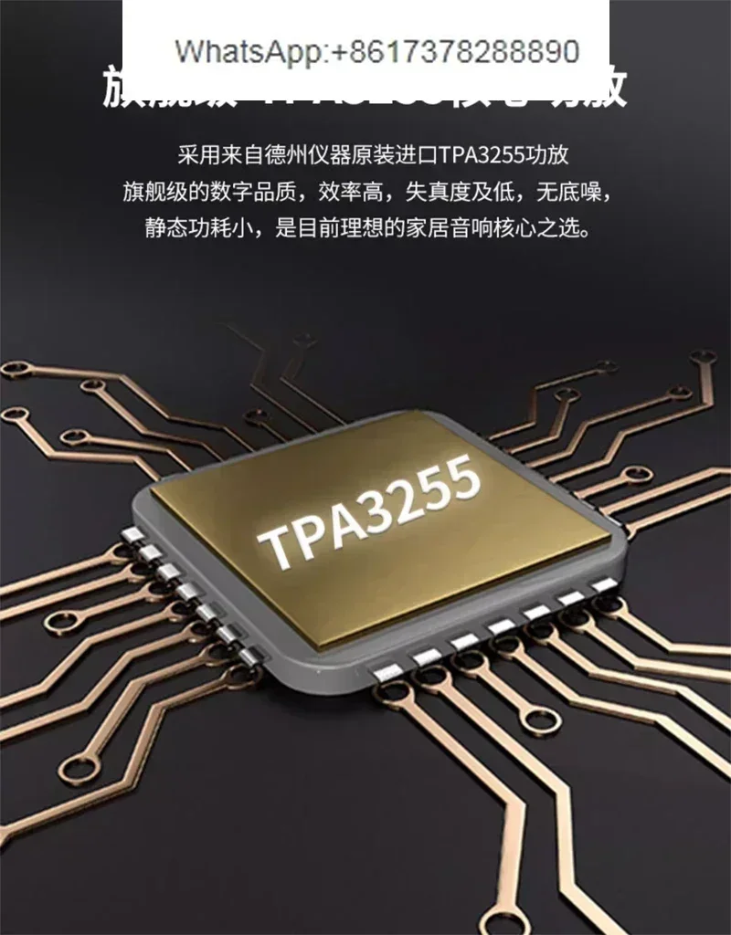 Placa amplificadora de doble núcleo SAMP-200, TPA3255, fiebre, alta potencia, 2 каналов, 600 Вт + 600 Вт
Placa amplificadora de doble núcleo SAMP-200, TPA3255, fiebre, alta potencia, 2 каналов, 600 Вт + 600 Вт