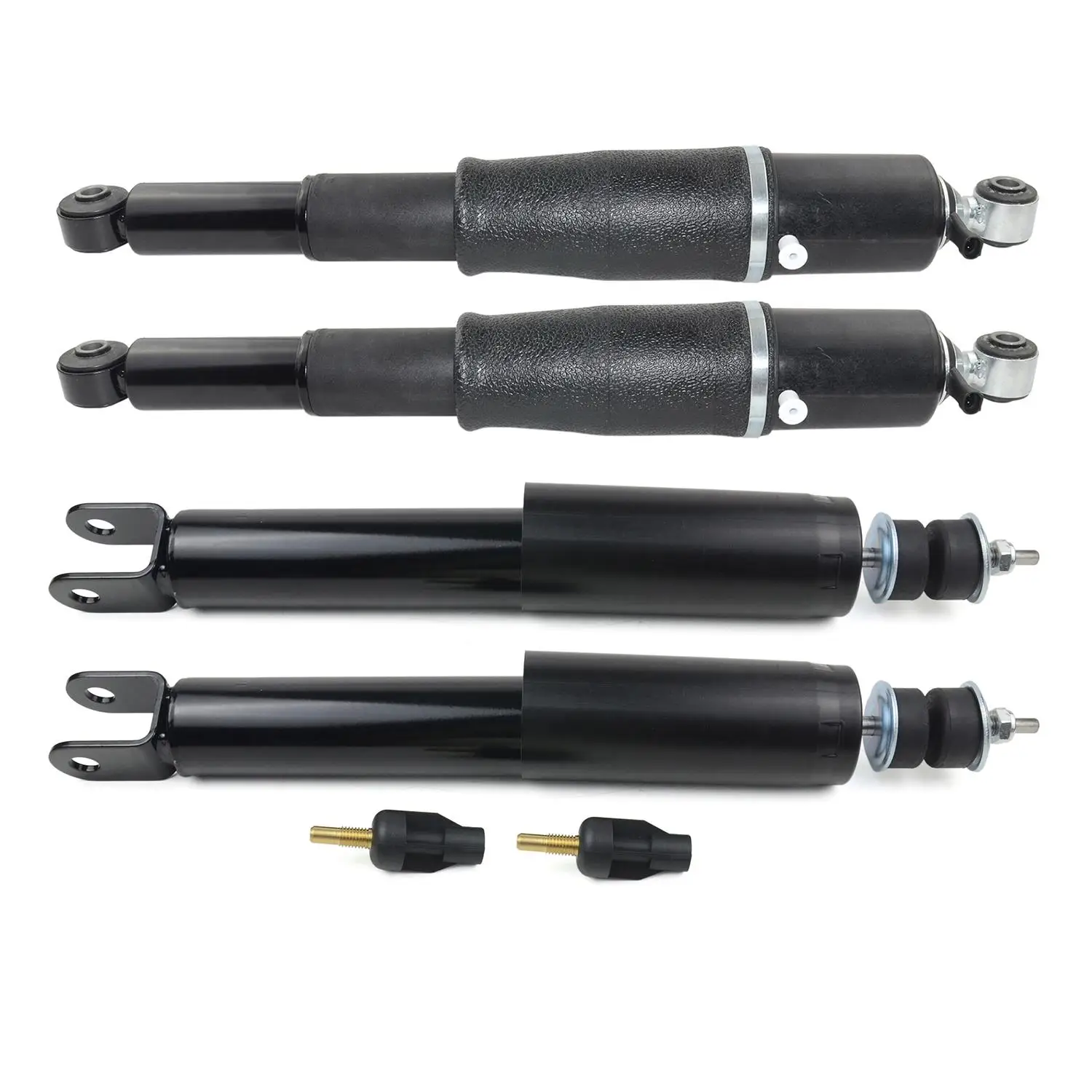 Air Suspension Struts & Shocks Set of 4 for chevy avalanche , Suburban, for tahoe , for Cadillac escalade , for GMC yukon
Air Suspension Struts & Shocks Set of 4 for chevy avalanche , Suburban, for tahoe , for Cadillac escalade , for GMC yukon