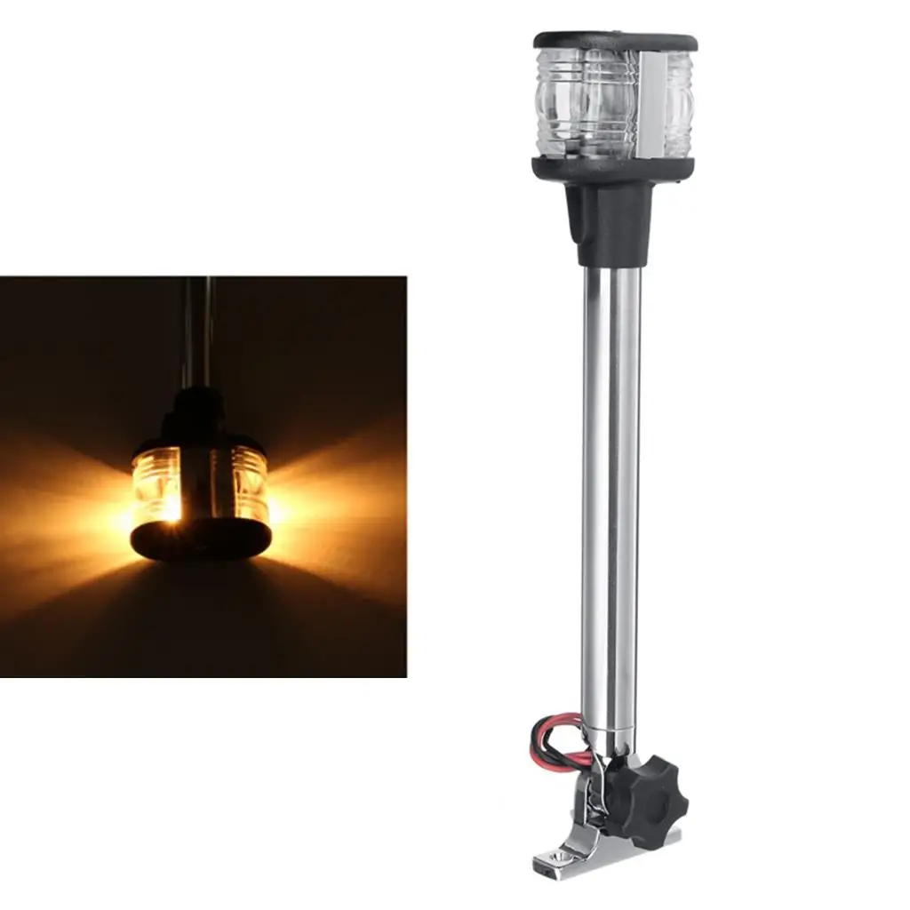 Yacht Navigation Light LED 360 Visibility Stainless Steel 375mm Anchor Light Kit for Boat Marine Safety
Yacht Navigation Light LED 360 Visibility Stainless Steel 375mm Anchor Light Kit for Boat Marine Safety