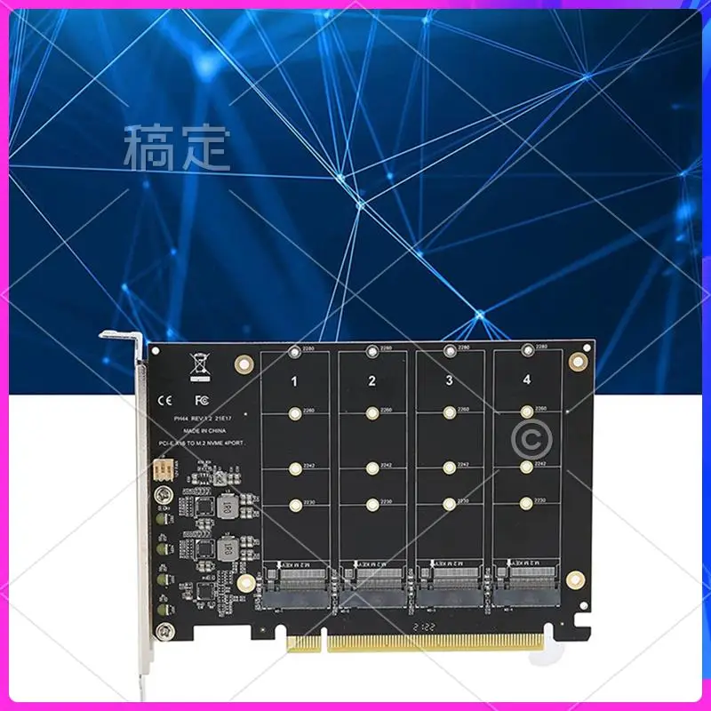 ABT-4 порт M.2 Nvme SSD в PCIE X16M Key Жесткий диск Конвертер Карта расширения считывателя, скорость передачи 4 х 32 Гбит/с
ABT-4 порт M.2 Nvme SSD в PCIE X16M Key Жесткий диск Конвертер Карта расширения считывателя, скорость передачи 4 х 32 Гбит/с