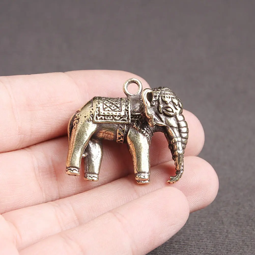 2 Pcs Elephant Key Pendant DIY Keychain Brass Decorative Jewelry Accessories Elegant Fine Workmanship Creative Hanging Decor
2 Pcs Elephant Key Pendant DIY Keychain Brass Decorative Jewelry Accessories Elegant Fine Workmanship Creative Hanging Decor