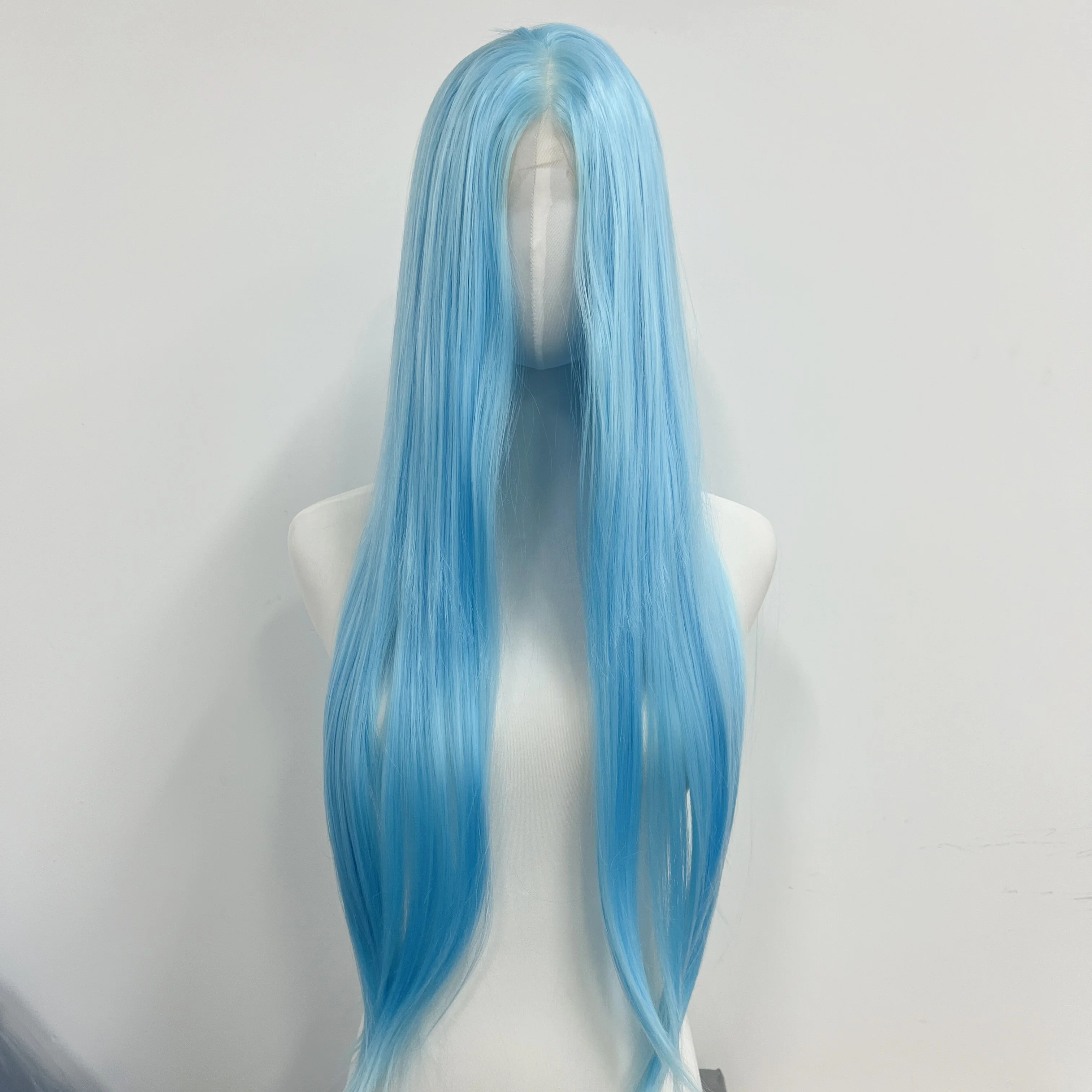 Blue Lace Front Wig for Women 26 Inch Long Straight 13*4 Lace Frontal Wigs Cosplay High Quality Synthetic Lace Wigs Natural
Blue Lace Front Wig for Women 26 Inch Long Straight 13*4 Lace Frontal Wigs Cosplay High Quality Synthetic Lace Wigs Natural