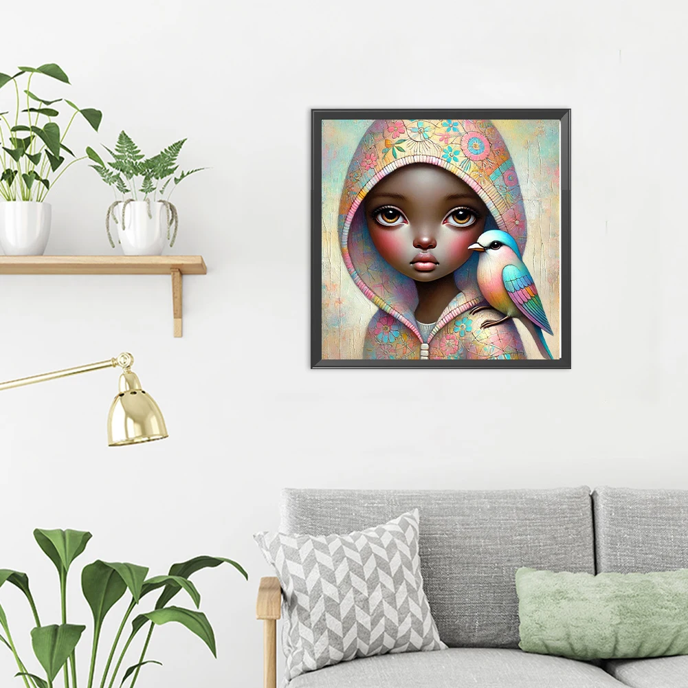 Набор красок по номерам на холсте «сделай сам», картина маслом для девочек, домашний декор для стен 40x40 см
Набор красок по номерам на холсте «сделай сам», картина маслом для девочек, домашний декор для стен 40x40 см