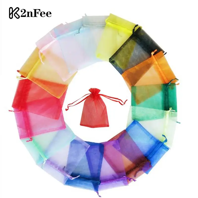 100Pcs/lot 7x9 Cm Organza Bag Jewelry Tulle Drawstring Bag Jewelry Packaging Display & Jewelry Pouches Wedding Gift Bags
100Pcs/lot 7x9 Cm Organza Bag Jewelry Tulle Drawstring Bag Jewelry Packaging Display & Jewelry Pouches Wedding Gift Bags