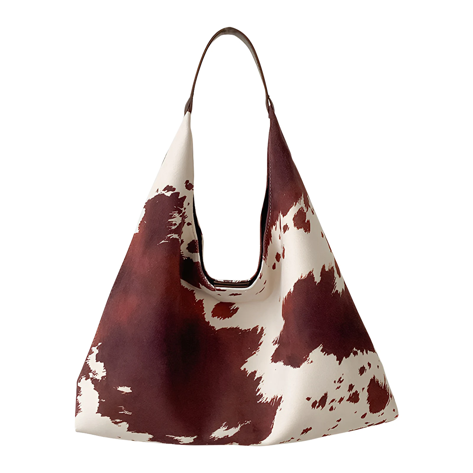 Women Cow Print Hobo Underarm Bags Underarm Handbags for Work & Outing (Coffee)
Women Cow Print Hobo Underarm Bags Underarm Handbags for Work & Outing (Coffee)