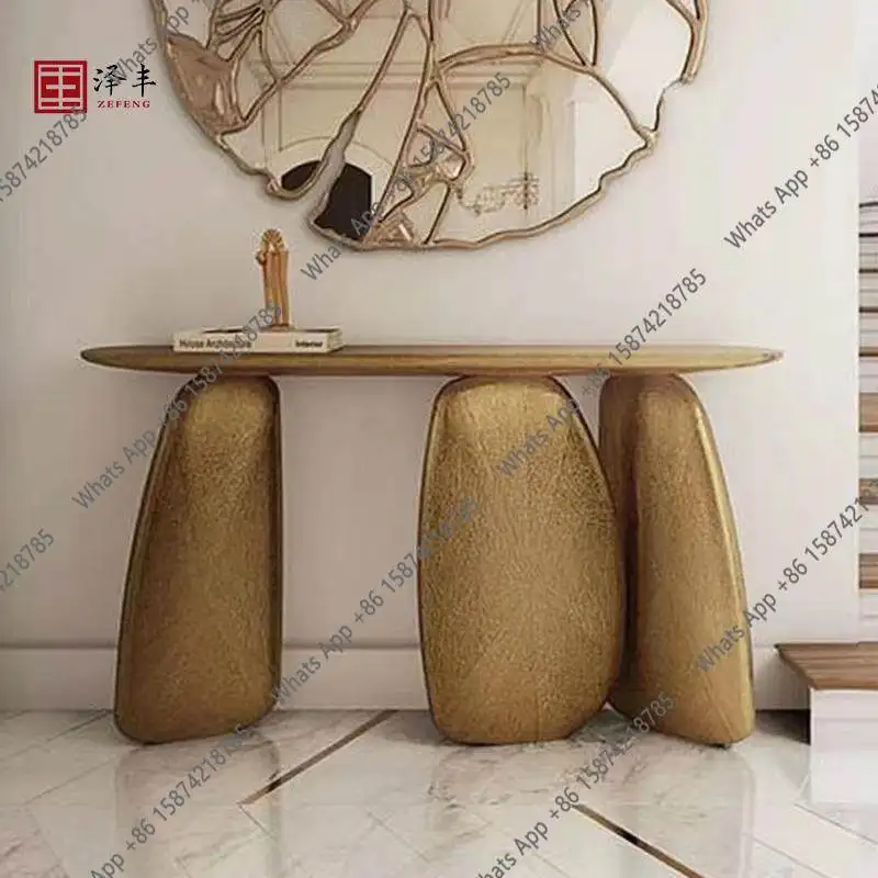L Entrance Table Large Flat Mansion Art Designer High-end Villa Entrance Table Art View Table Italian Light Luxury
L Entrance Table Large Flat Mansion Art Designer High-end Villa Entrance Table Art View Table Italian Light Luxury