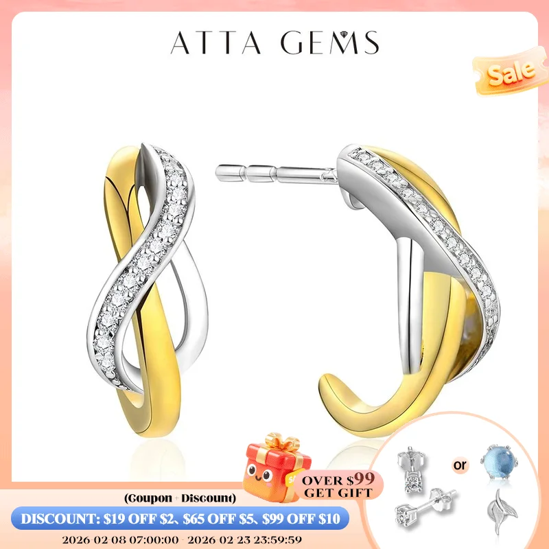 ATTAGEMS New Special Moissanite Earring 925 Sterling Silver Earrings for Women Luxury Wedding Fine Jewelry Anniversary Sale Gift
ATTAGEMS New Special Moissanite Earring 925 Sterling Silver Earrings for Women Luxury Wedding Fine Jewelry Anniversary Sale Gift