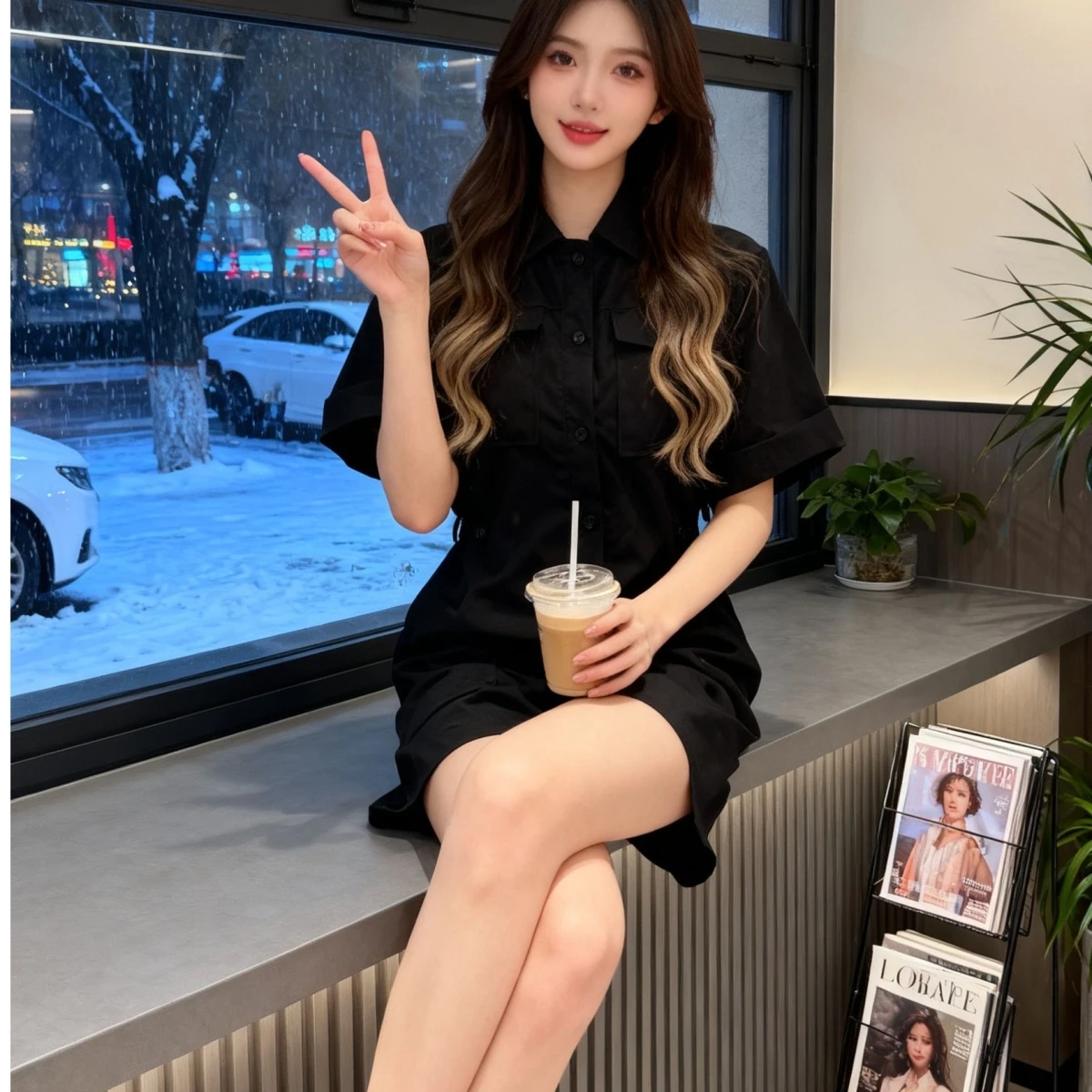 Fashionable Casual One-Piece Suit Women's Short Sleeve Workwear Pants Jumpsuit Shorts Stylish Ageless Trendy Summer Outfit
Fashionable Casual One-Piece Suit Women's Short Sleeve Workwear Pants Jumpsuit Shorts Stylish Ageless Trendy Summer Outfit