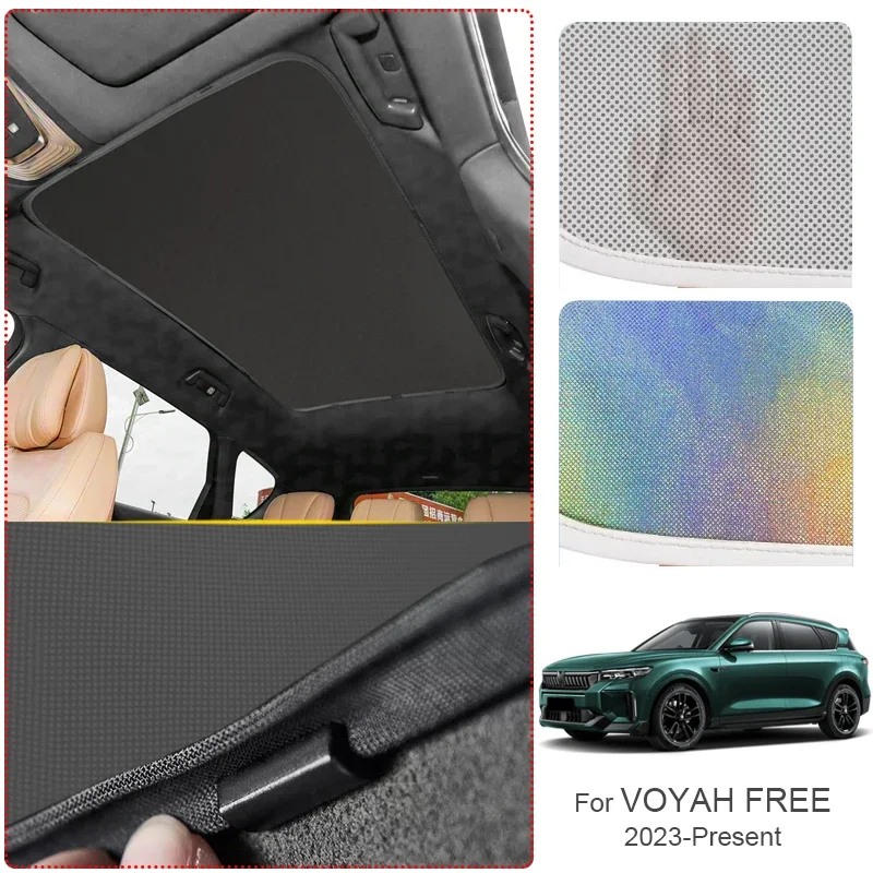 Sunshade Cover for VOYAH FREE 2023-Present, Nano Heat Insulation Sunroof Shade, Anti-UV Auto Accessories
Sunshade Cover for VOYAH FREE 2023-Present, Nano Heat Insulation Sunroof Shade, Anti-UV Auto Accessories
