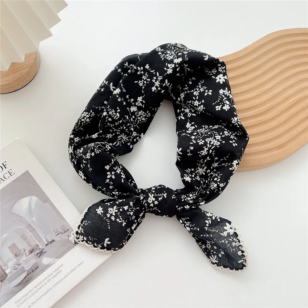 Retro Flower Small Square Scarf Scarf Hair Band Headband Cotton Linen Print Scarves Floral Printed Silk Scarf Women
Retro Flower Small Square Scarf Scarf Hair Band Headband Cotton Linen Print Scarves Floral Printed Silk Scarf Women