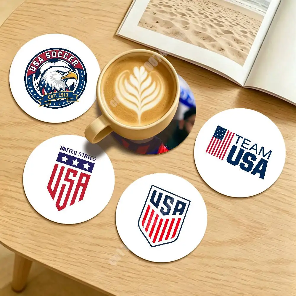USA Football 2026 Soccer Round Coaster for Drink Cup United States of America Clean Table Styling Sustainable Lifestyle Decor
USA Football 2026 Soccer Round Coaster for Drink Cup United States of America Clean Table Styling Sustainable Lifestyle Decor