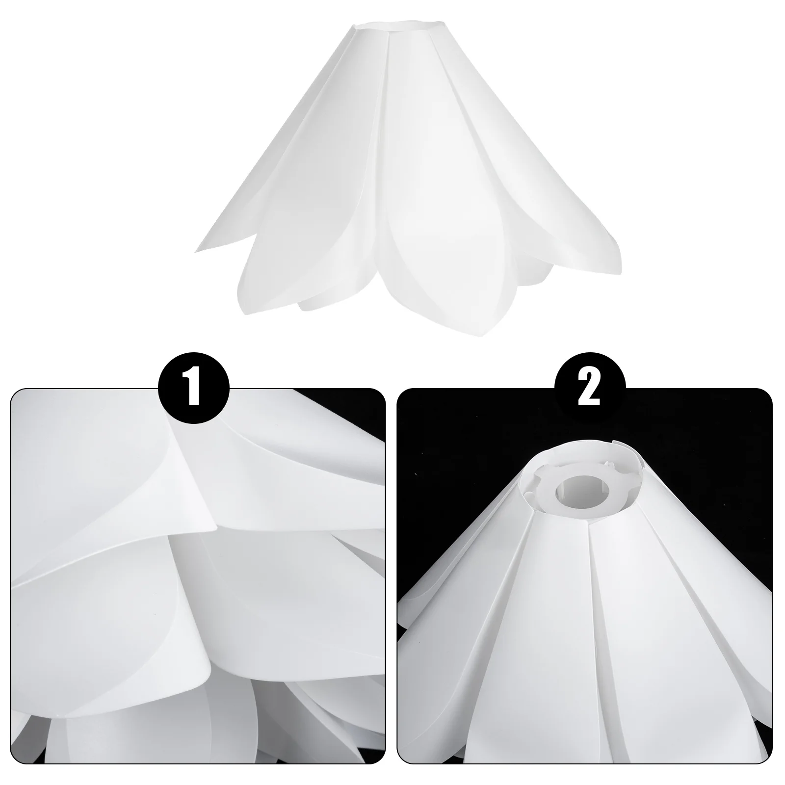 Large Lily Flower Lampshade Premium PP Material Durable Simple Elegant Floor Lamp White Home Decoration Bedroom Gift Light Shade
Large Lily Flower Lampshade Premium PP Material Durable Simple Elegant Floor Lamp White Home Decoration Bedroom Gift Light Shade