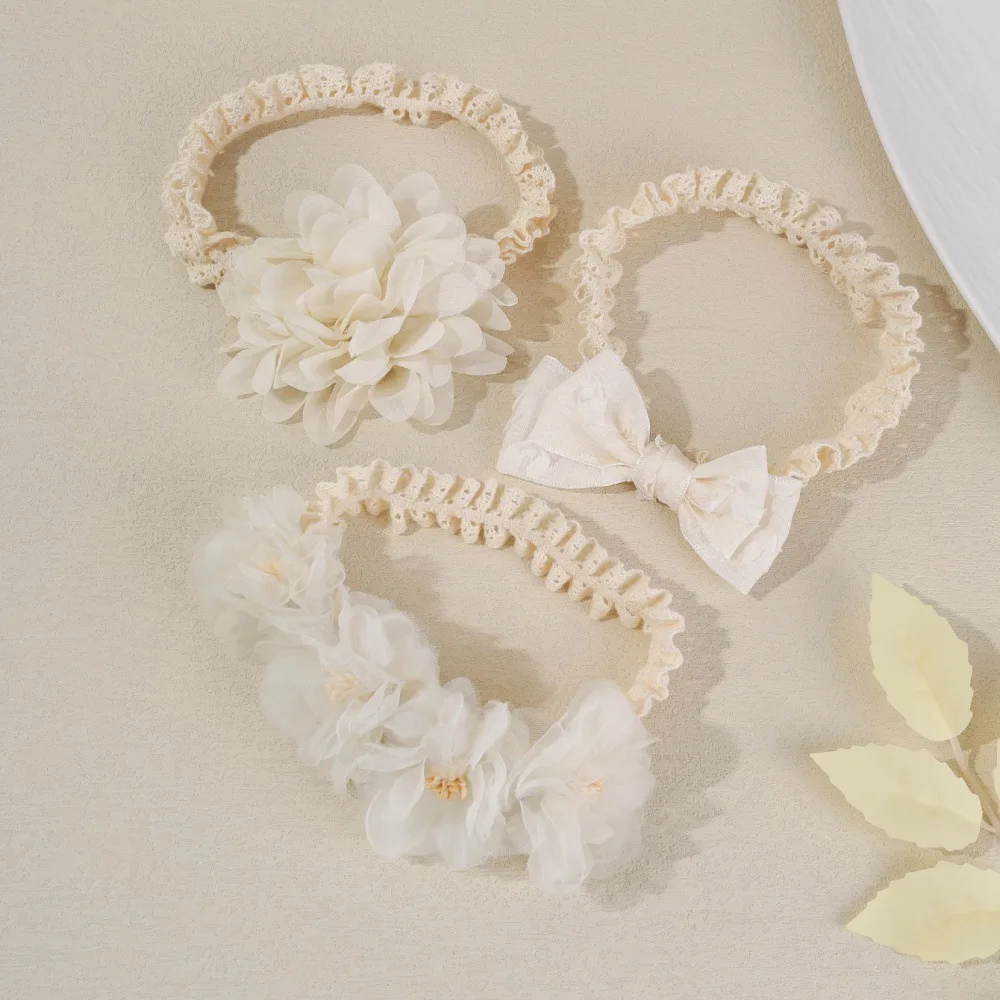 3pcs/lot Newborn Headband Infant Lace Hair Bands Elastic Floral Bow Newborn Headwraps Soft Breathable Baby Girl Hair Accessories
3pcs/lot Newborn Headband Infant Lace Hair Bands Elastic Floral Bow Newborn Headwraps Soft Breathable Baby Girl Hair Accessories