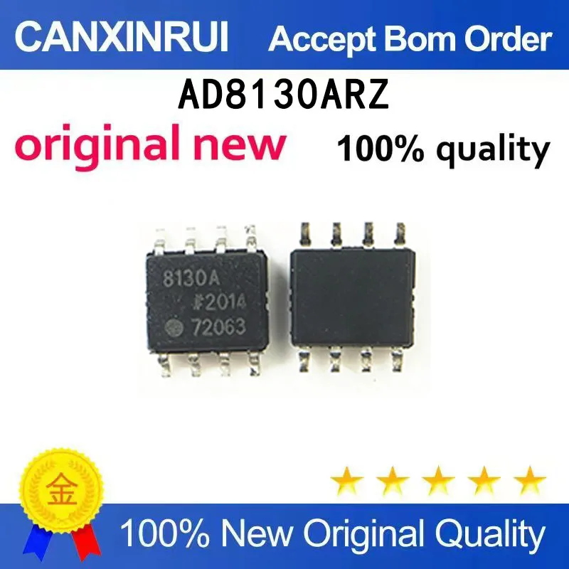 (5-100 pieces)Brand new original AD8130ARZ AD8130AR silk screen 8130A package SOP-8 differential receiver
(5-100 pieces)Brand new original AD8130ARZ AD8130AR silk screen 8130A package SOP-8 differential receiver