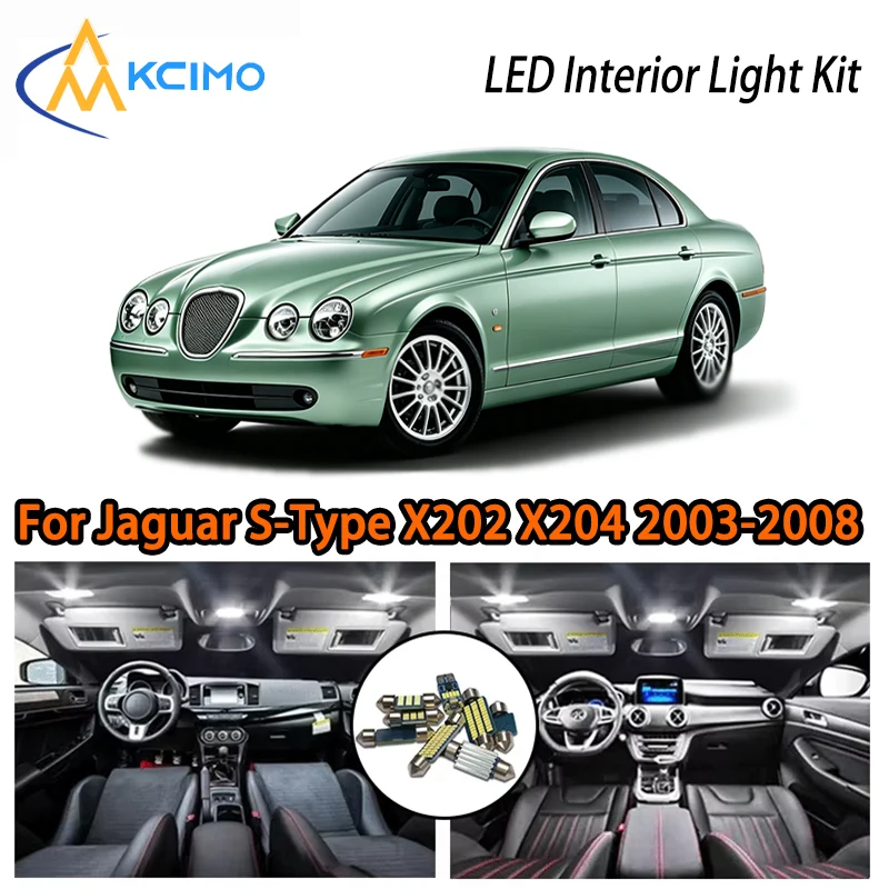 For Jaguar S-Type X202 X204 X206 2003-2008 LED Interior Lights, Super Bright Two Colors Choice, Easy Install Car Atmosphere Lamp
For Jaguar S-Type X202 X204 X206 2003-2008 LED Interior Lights, Super Bright Two Colors Choice, Easy Install Car Atmosphere Lamp