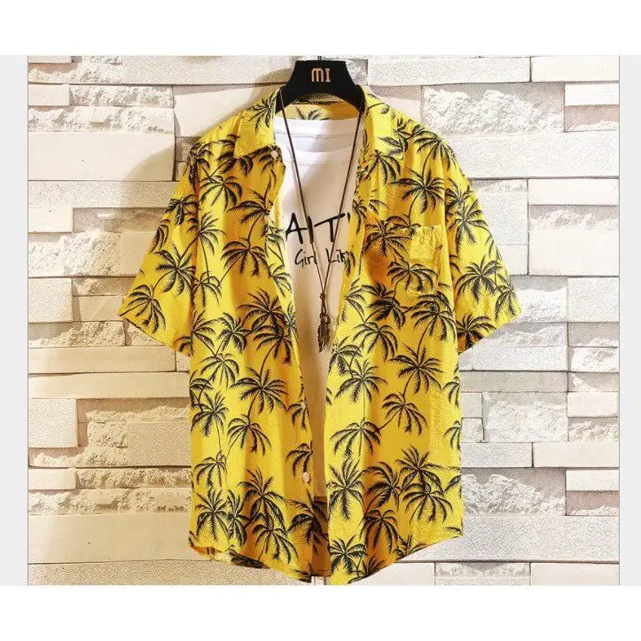 Мужская рубашка с цветочным принтом Hawaii Aloha, летняя, белая, с коротким рукавом, повседневная, удобная, хлопковая, для мужчин
Мужская рубашка с цветочным принтом Hawaii Aloha, летняя, белая, с коротким рукавом, повседневная, удобная, хлопковая, для мужчин