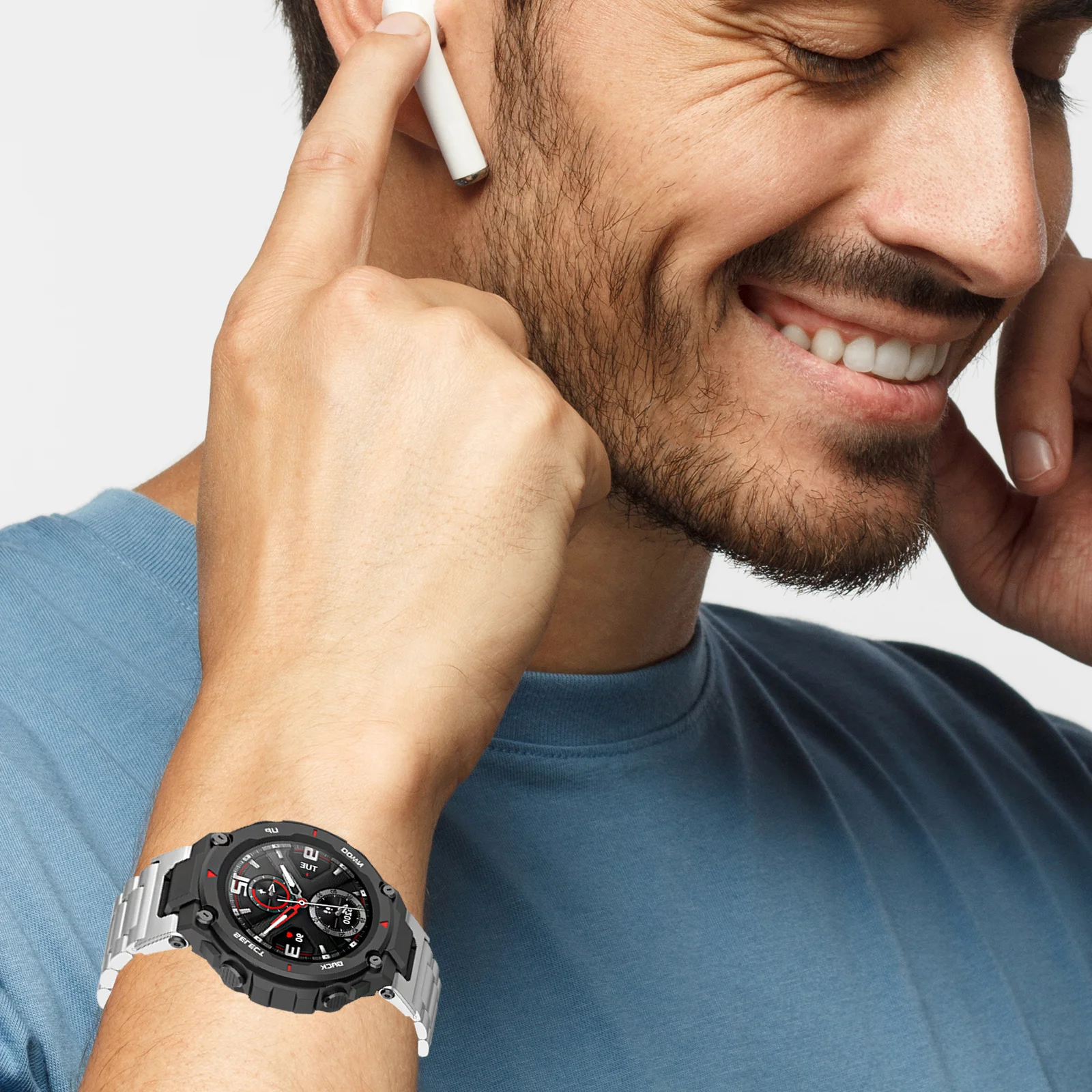 Smart Watch Band Stainless Steel Adjustable Strap for A1918 Strong Compression Molding Gift for Birthday Wedding Christmas
Smart Watch Band Stainless Steel Adjustable Strap for A1918 Strong Compression Molding Gift for Birthday Wedding Christmas