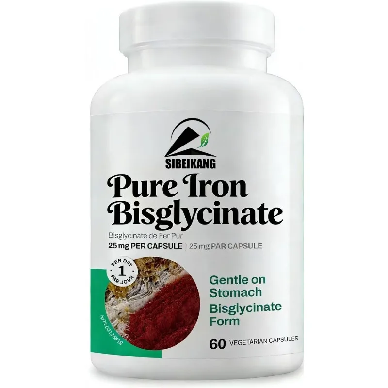 Vitamin diglycine iron for energy, anemia, and immune support -60 capsule
Vitamin diglycine iron for energy, anemia, and immune support -60 capsule