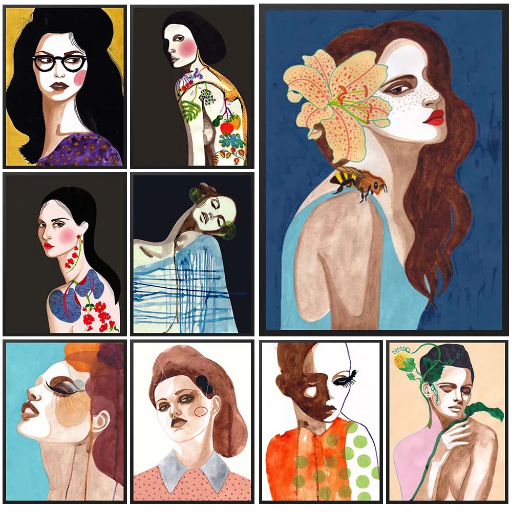 Illustration Girl Sexy Woman Minimalist Poster Wall Art Canvas Painting Home Decor Wall Pictures For Living Room Unframed
Illustration Girl Sexy Woman Minimalist Poster Wall Art Canvas Painting Home Decor Wall Pictures For Living Room Unframed