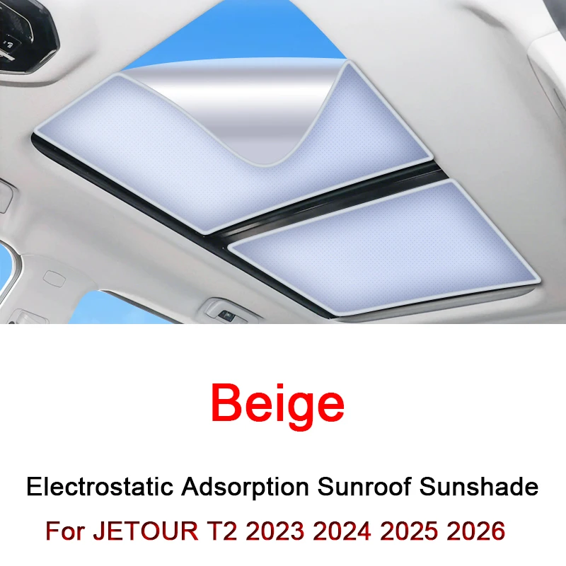 Подходит для JETOUR T2 2023 2024 2025 2026, электростатическая адсорбция, солнцезащитный козырек на крышу автомобиля, слепое затенение, лобовое стекло, крышка люка на крыше
Подходит для JETOUR T2 2023 2024 2025 2026, электростатическая адсорбция, солнцезащитный козырек на крышу автомобиля, слепое затенение, лобовое стекло, крышка люка на крыше