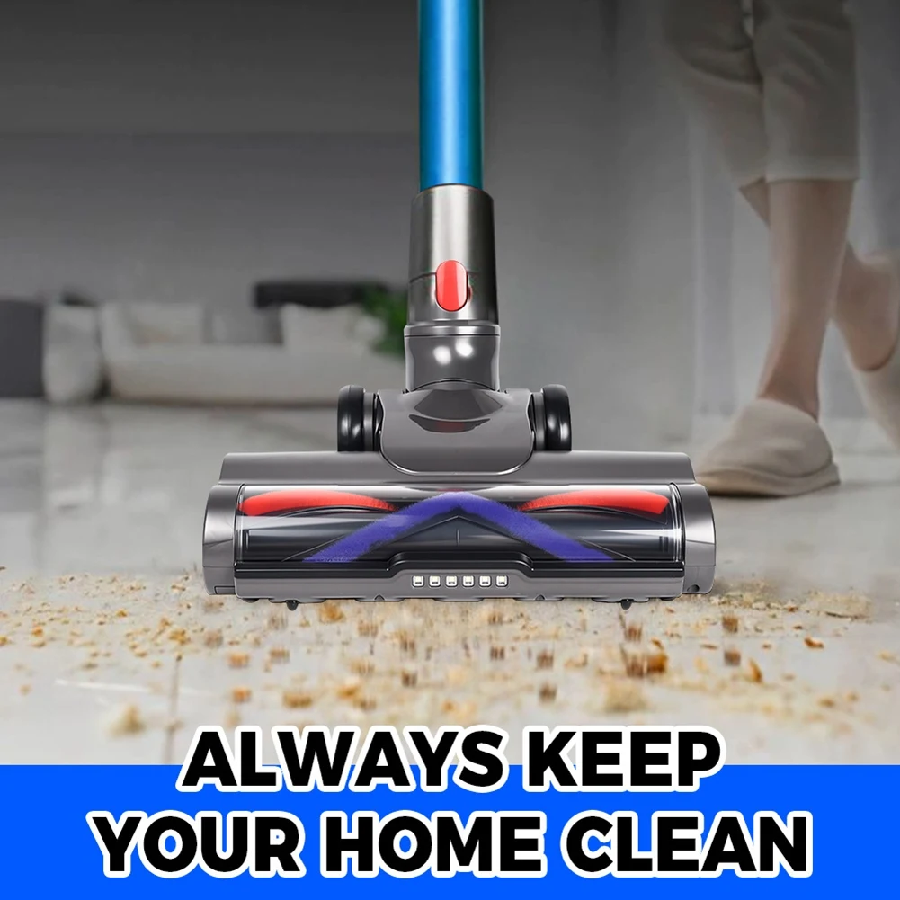 INLIG-For Dyson V7 V8 V10 V11 V15 Roller Brush Head Electric Replacement- Quick Release Fits For Short Pile Carpets& Hard Floors
INLIG-For Dyson V7 V8 V10 V11 V15 Roller Brush Head Electric Replacement- Quick Release Fits For Short Pile Carpets& Hard Floors