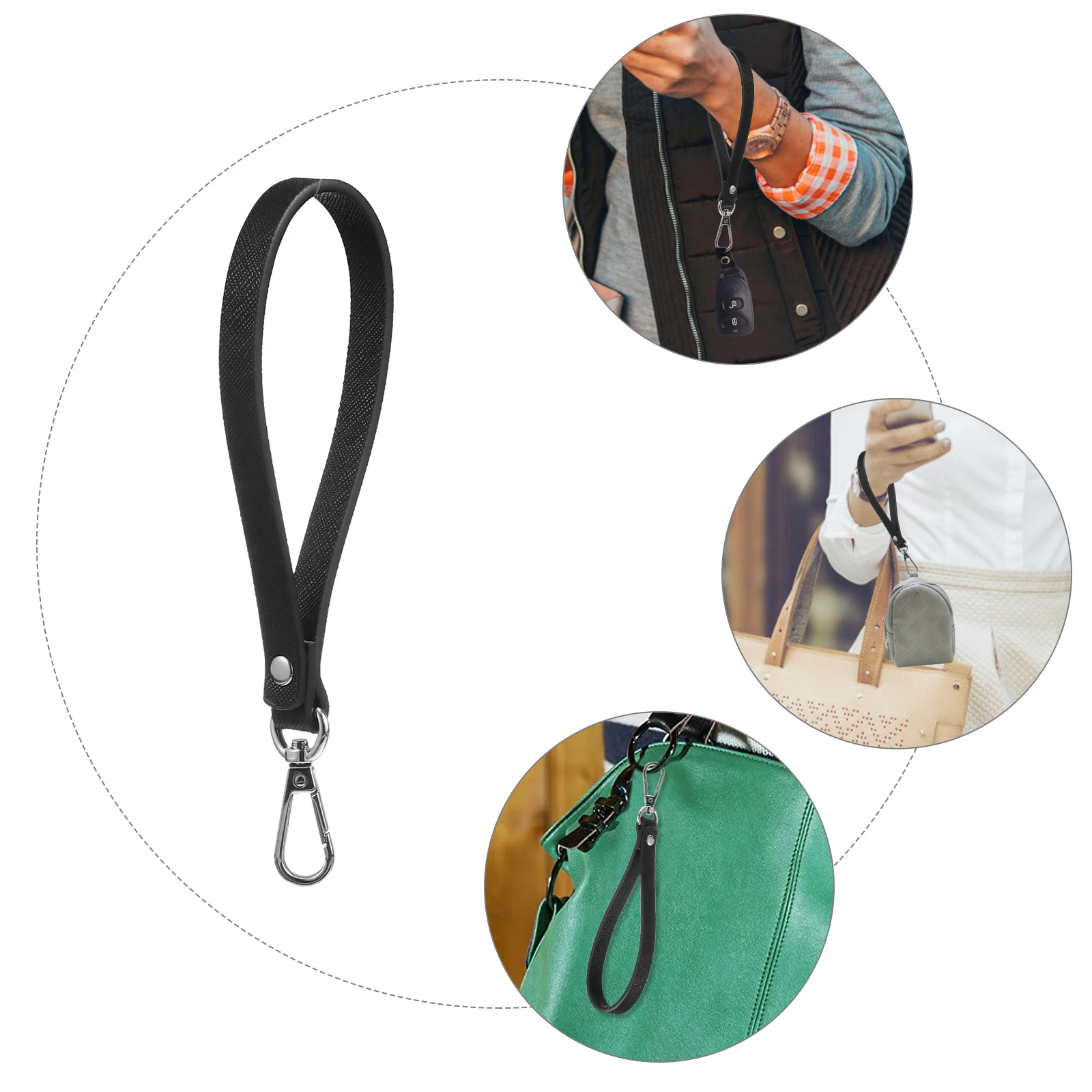 Classic Elegant PU Handbag Strap Durable Wrist Bag Belt Replacement for Women Purse DIY Projects Matching Most Bags 
Classic Elegant PU Handbag Strap Durable Wrist Bag Belt Replacement for Women Purse DIY Projects Matching Most Bags