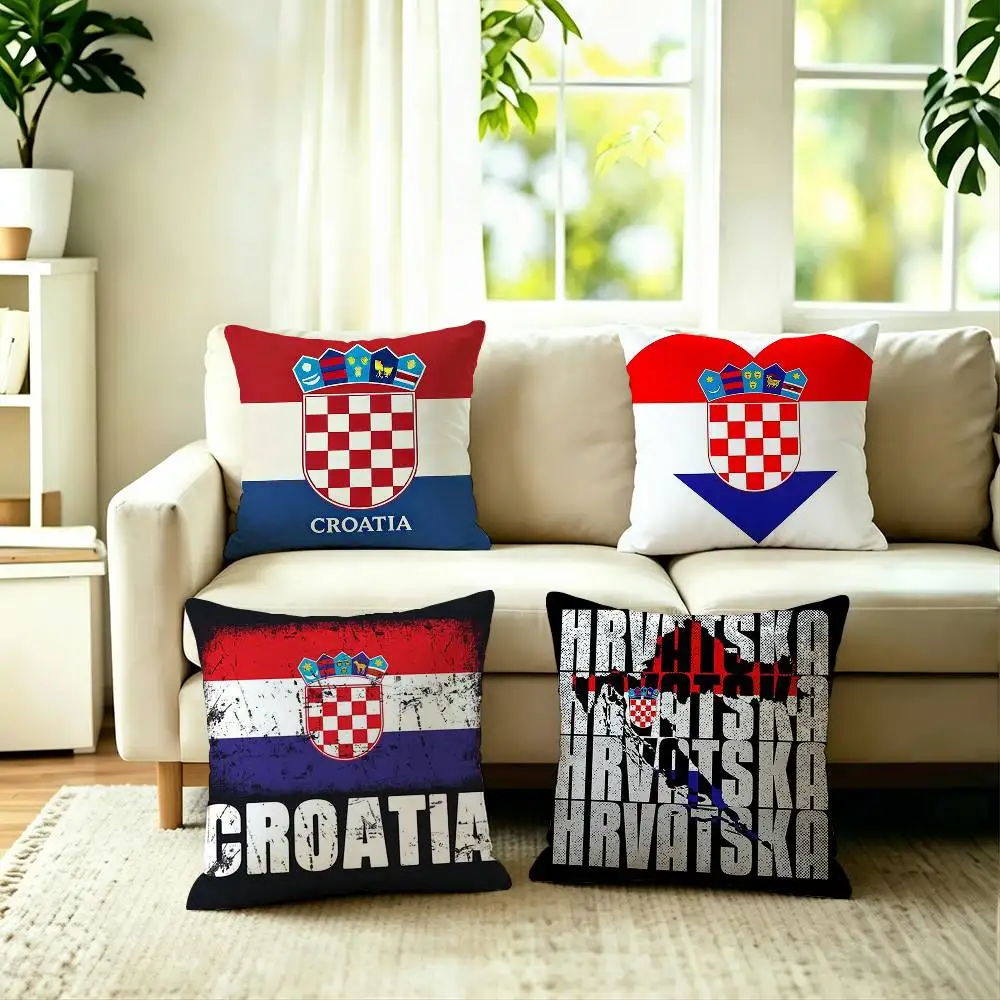 The Croatia Flag Square Double-Sided printed Pillow Case Bedroom Bedside Pillow Sofa Cushion Cover
The Croatia Flag Square Double-Sided printed Pillow Case Bedroom Bedside Pillow Sofa Cushion Cover